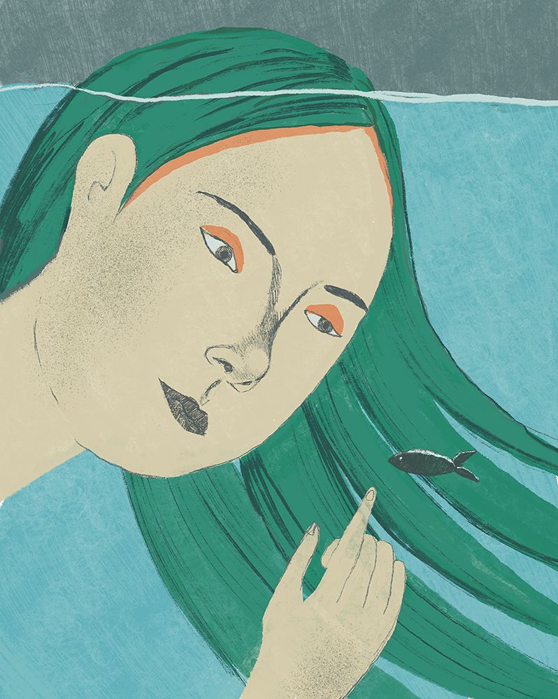 Little Fish art print by Lilianna Lasocka for $57.95 CAD