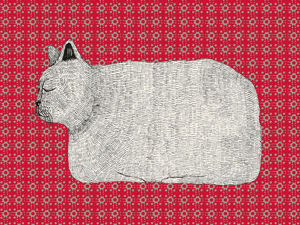 Bread-Cat art print by Kasia Walentynowicz for $57.95 CAD