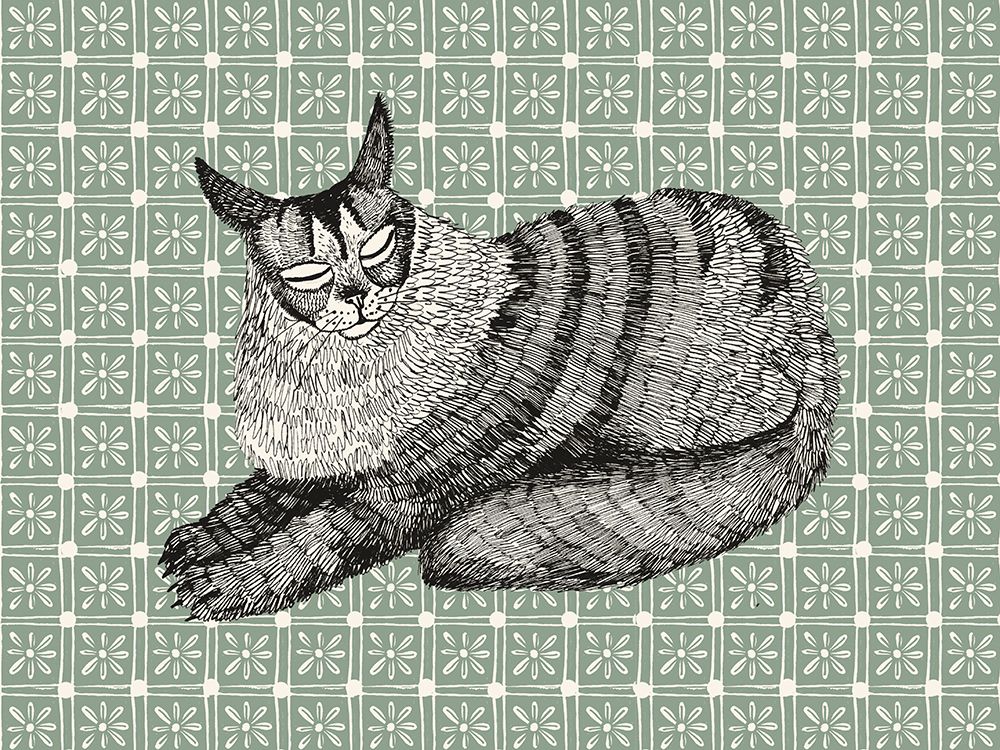 Maine Coon art print by Kasia Walentynowicz for $57.95 CAD