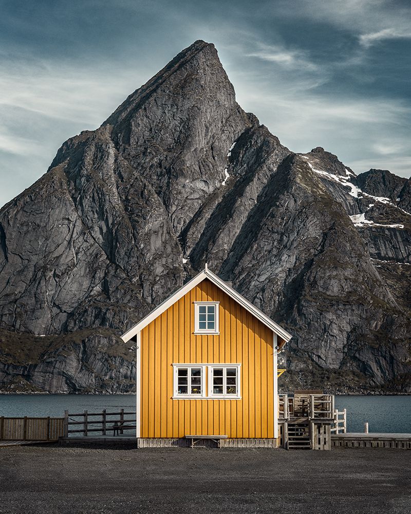 Yellow Cabin art print by Petri Damsten for $57.95 CAD