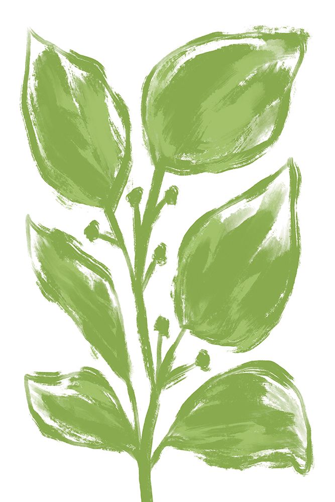 Green Leaves art print by Martina for $57.95 CAD