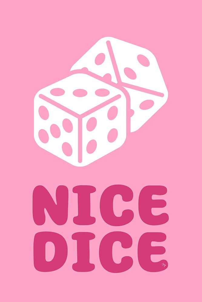 Nice Dice art print by Martina for $57.95 CAD