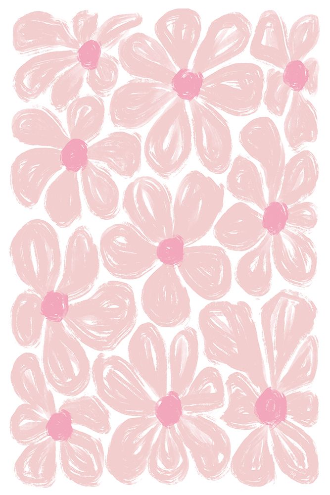 Pink Blooms art print by Martina for $57.95 CAD