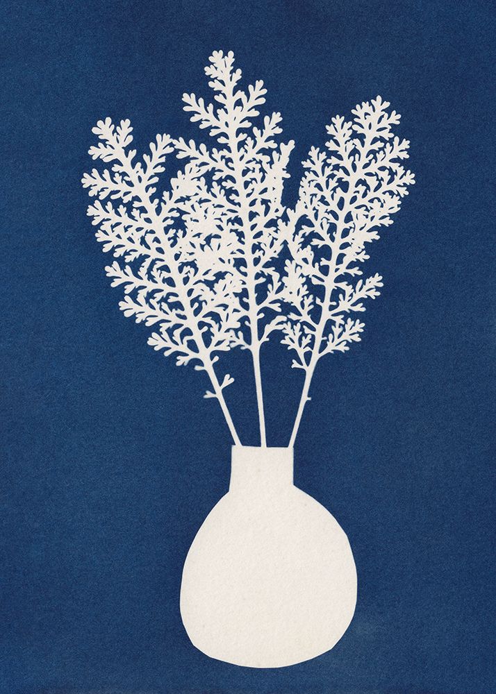 Cyanotype Still Life Studies #4 art print by Alisa Galitsyna for $57.95 CAD
