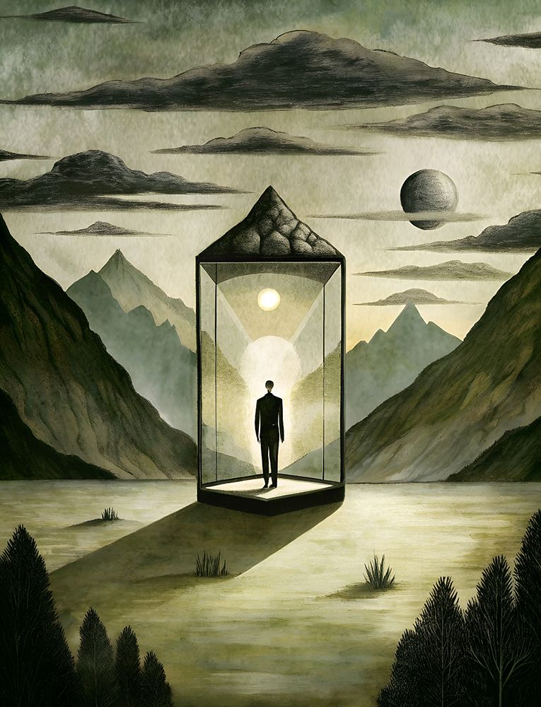 Prism of Solitude art print by Miguel Bruzual for $57.95 CAD