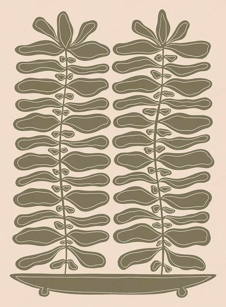One Hundred Leaved Plant #23 art print by Alisa Galitsyna for $57.95 CAD