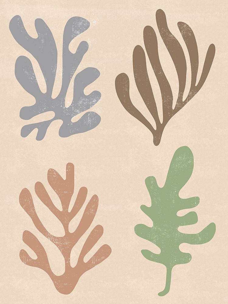 Matisse Leaves Ii art print by Ninola Design for $57.95 CAD