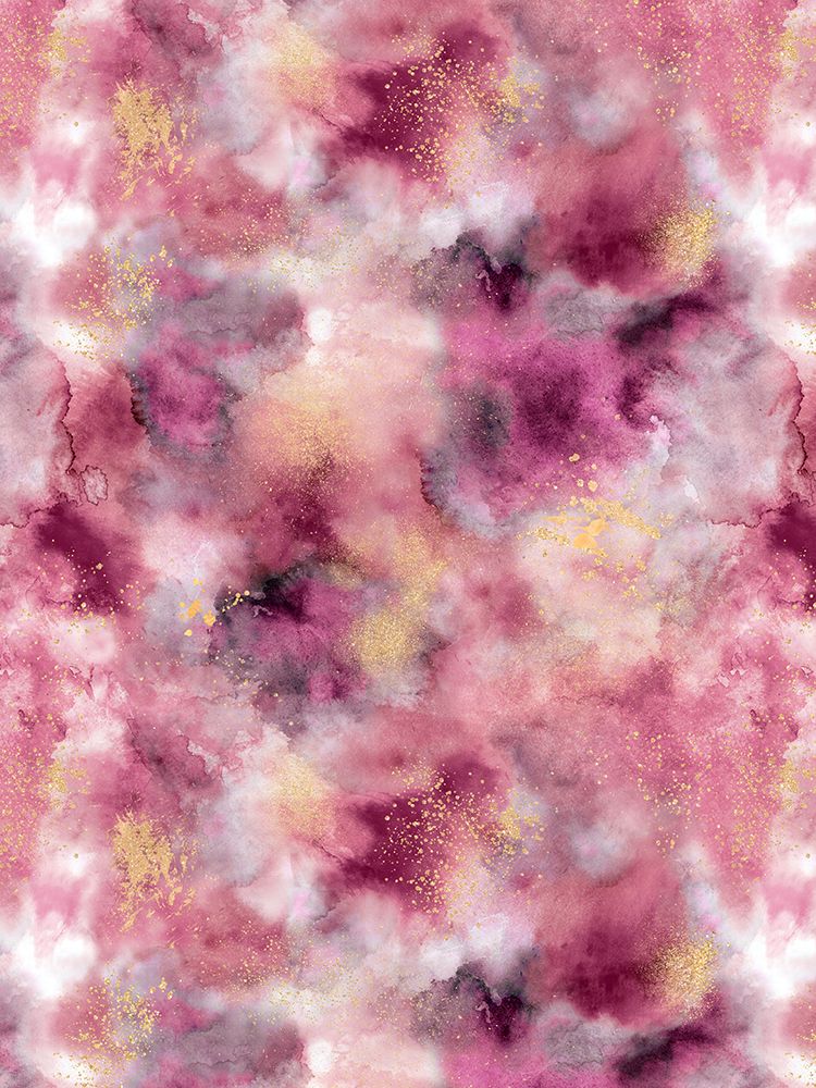 Smoky Marble Watercolor Pink art print by Ninola Design for $57.95 CAD