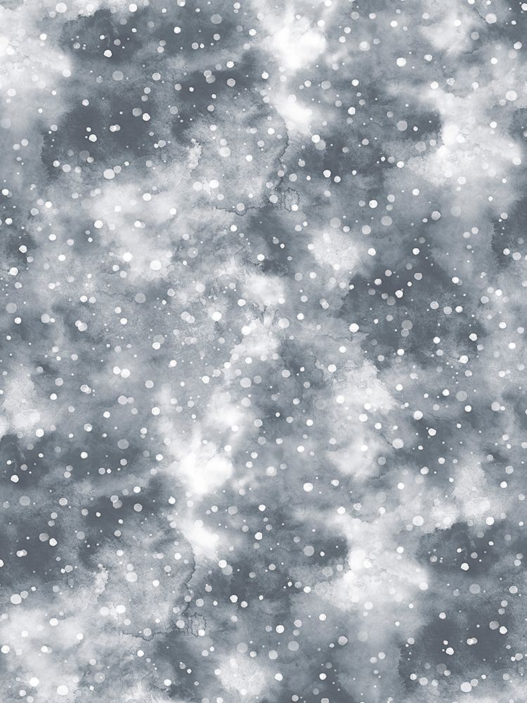 Winter Foggy Snow Gray art print by Ninola Design for $57.95 CAD