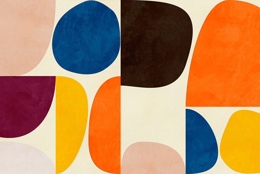 Vivid Bauhaus art print by Ana Rut Bre for $57.95 CAD