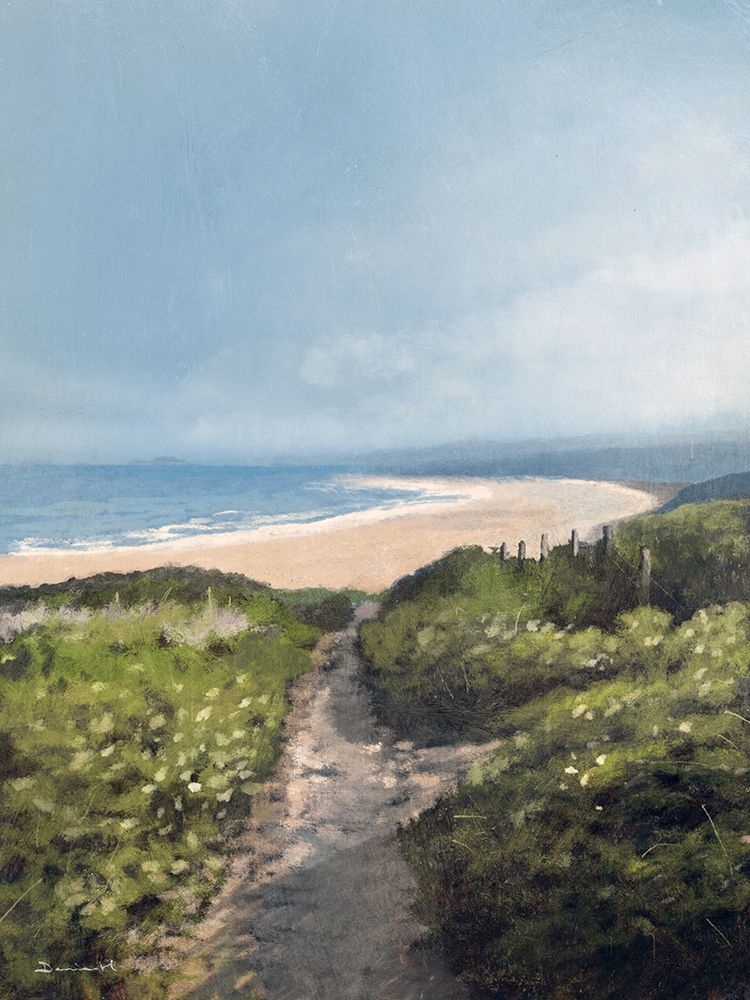 Gwithian Beach art print by Dan Hobday for $57.95 CAD