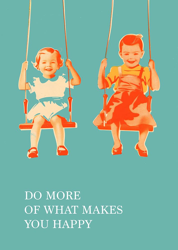 Two Little Girls On Swings art print by Andreas Magnusson for $57.95 CAD