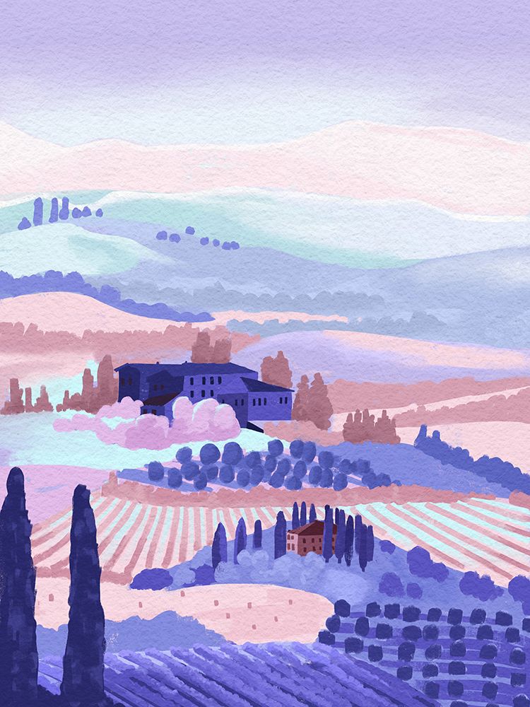 Tuscany art print by Goed Blauw for $57.95 CAD