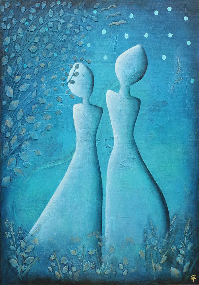 Eve and Eve In Paradise art print by Carolina Gardheim for $57.95 CAD