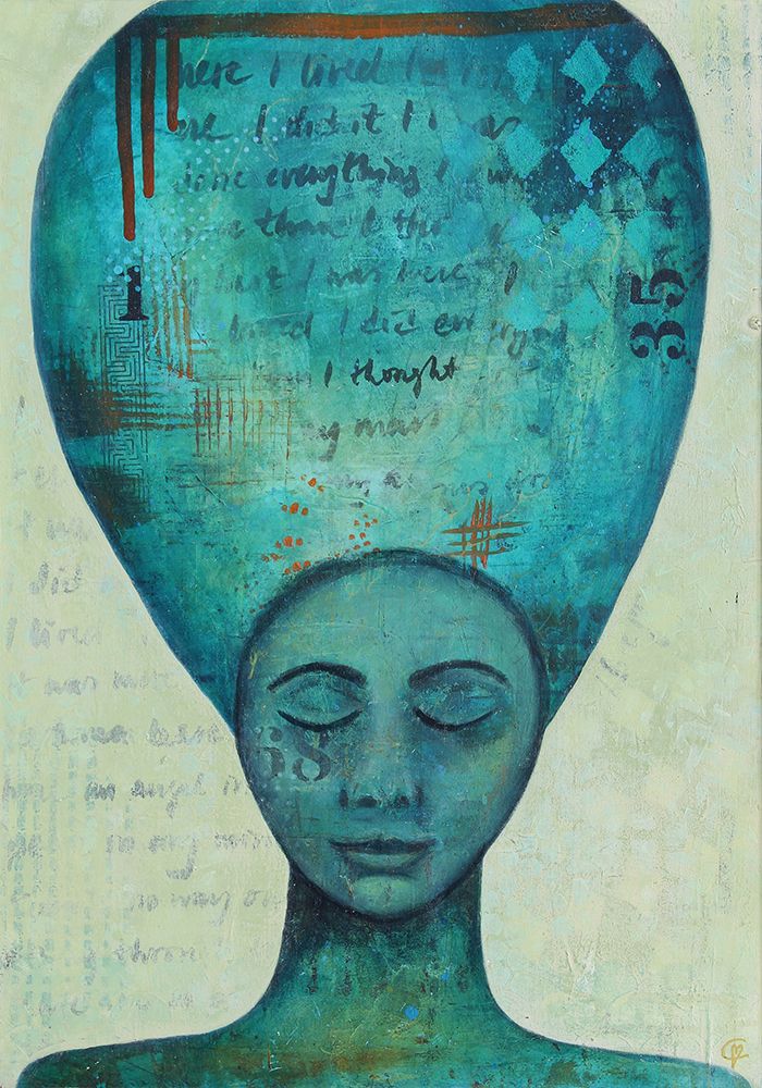 Venetia aÂ€Â“ She means every word she says art print by Carolina Gardheim for $57.95 CAD