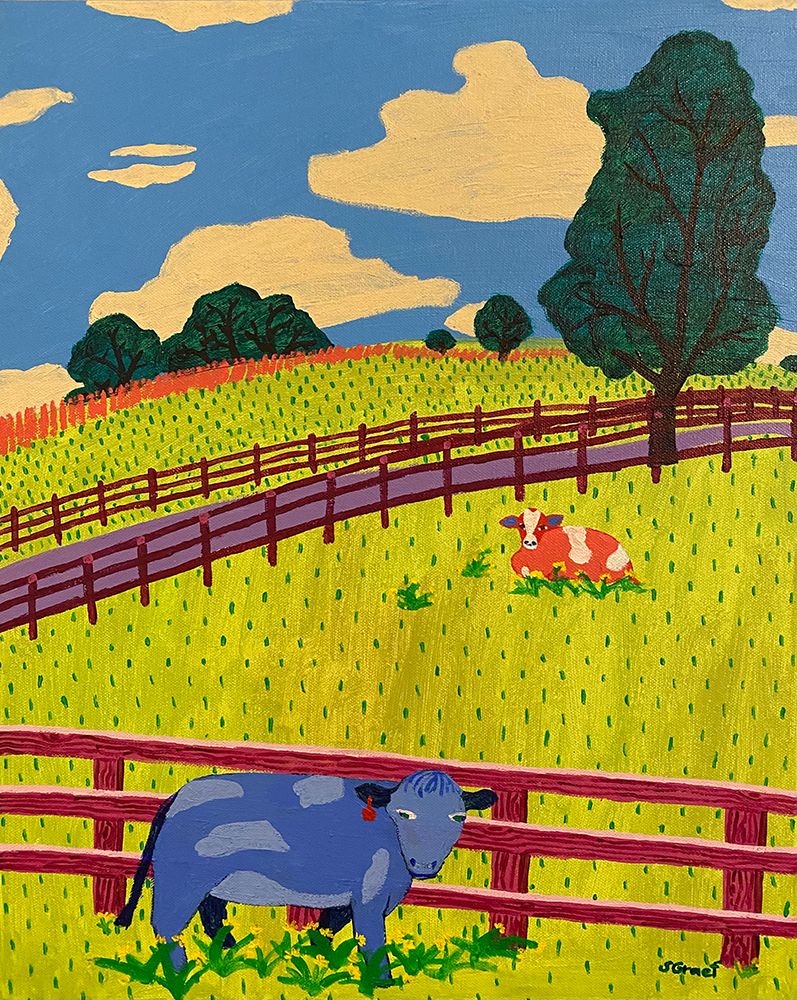 More Cows art print by Sue Graef for $57.95 CAD