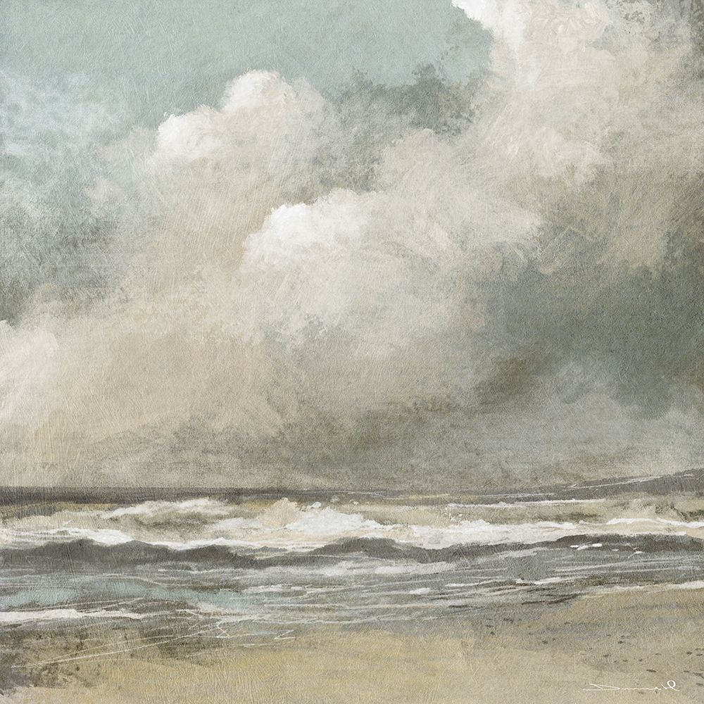 Misty Beach art print by Dan Hobday for $57.95 CAD
