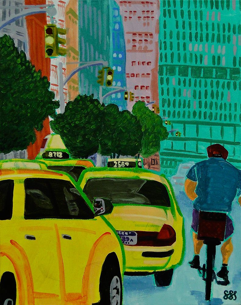 Park Ave Bike art print by Steve Spencer for $57.95 CAD