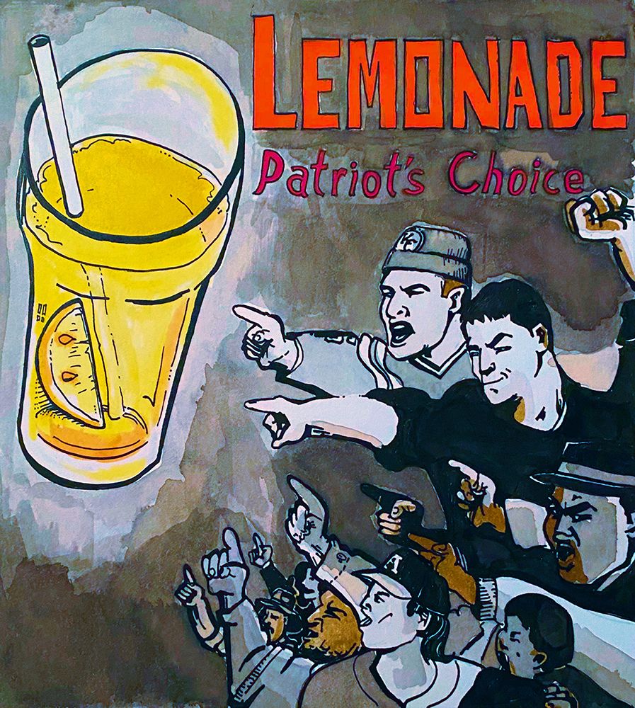 Lemonade Patriot.png art print by Steve Spencer for $57.95 CAD