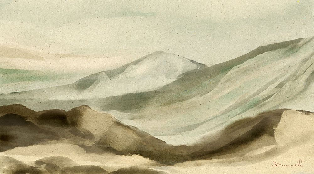 Old Mountain art print by Dan Hobday for $57.95 CAD