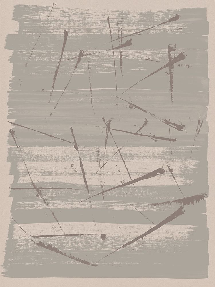 Taupe Neutrals. Ink marks pattern. art print by Dina Dankers for $57.95 CAD