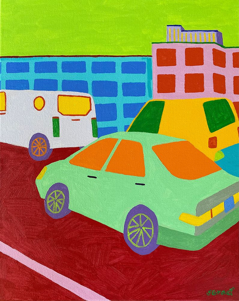 Ramp Traffic art print by Sue Graef for $57.95 CAD