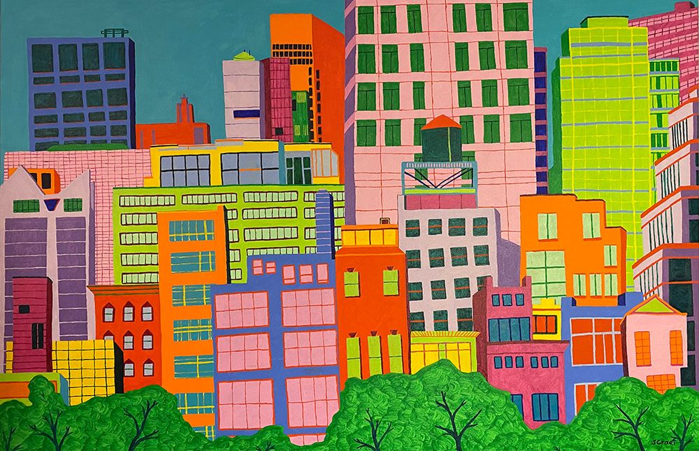 Somewhere Else in New York art print by Sue Graef for $57.95 CAD