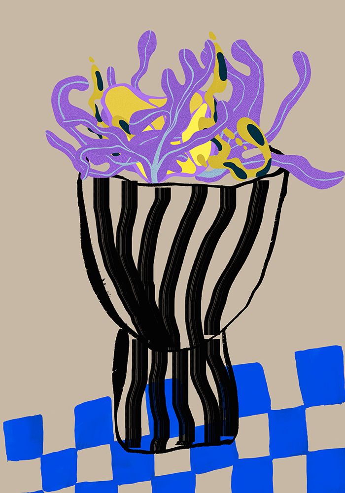Modern Vase art print by The Miuus Studio for $57.95 CAD