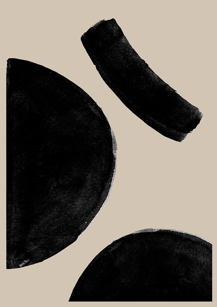 Simple Black Composition art print by The Miuus Studio for $57.95 CAD