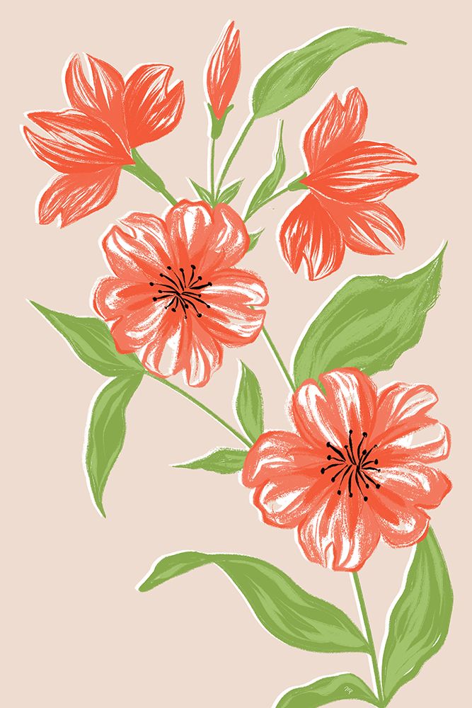 Summer Bloom art print by Martina for $57.95 CAD