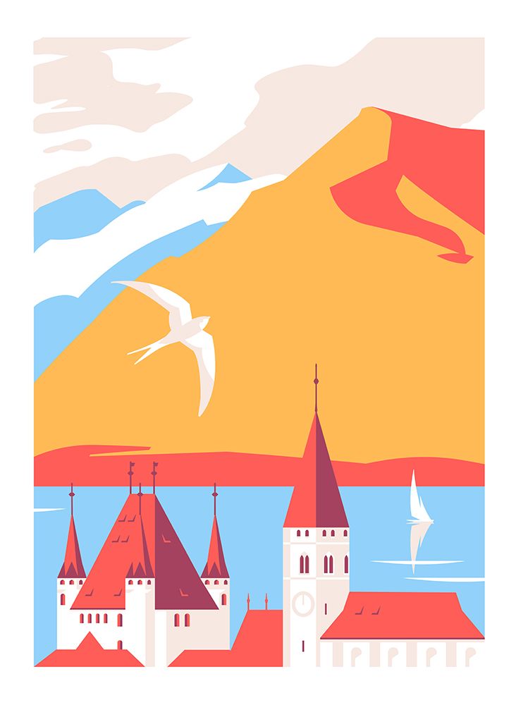 Th 1 art print by The Blue Horse for $57.95 CAD