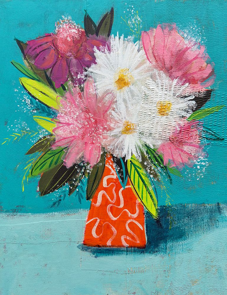 Thursday Flowers art print by Shelley Hampe for $57.95 CAD
