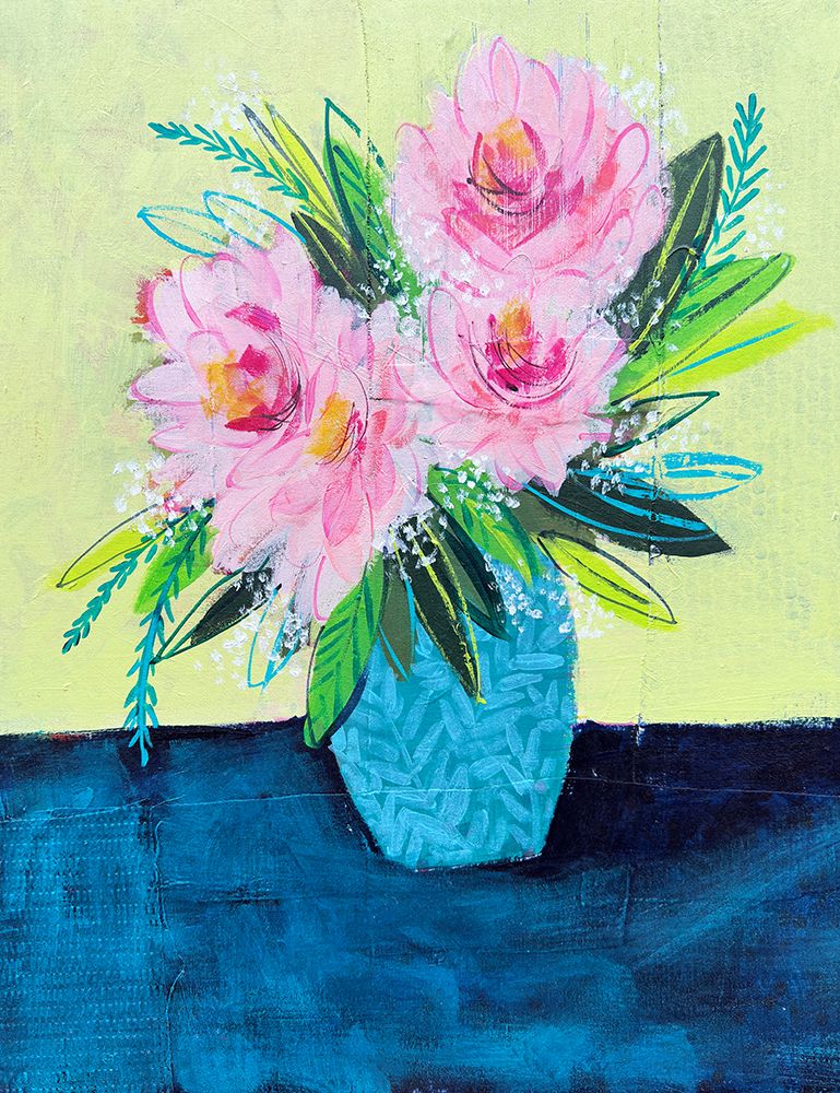 Wednesday Flowers art print by Shelley Hampe for $57.95 CAD