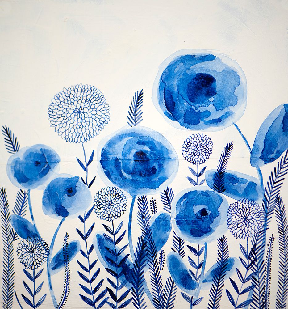 Botanical Shore art print by Shelley Hampe for $57.95 CAD