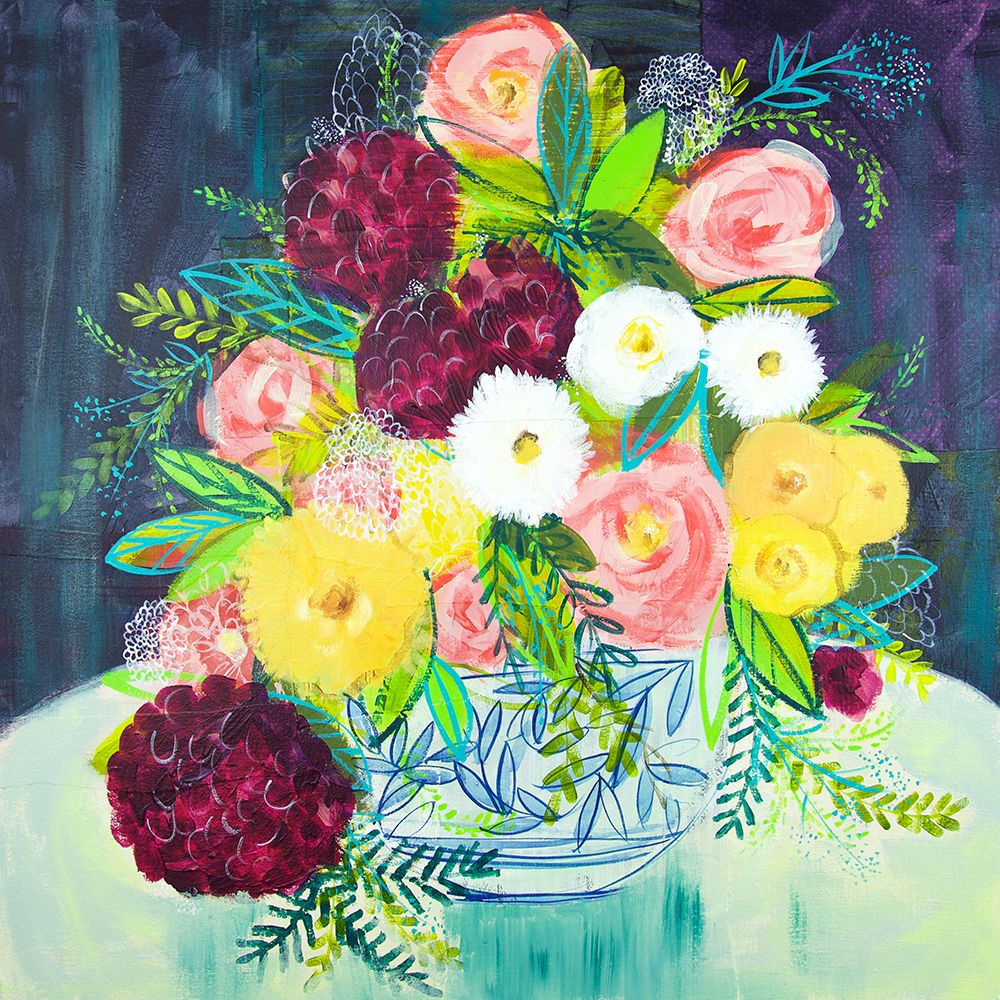 Poetic Arrangement I art print by Shelley Hampe for $57.95 CAD