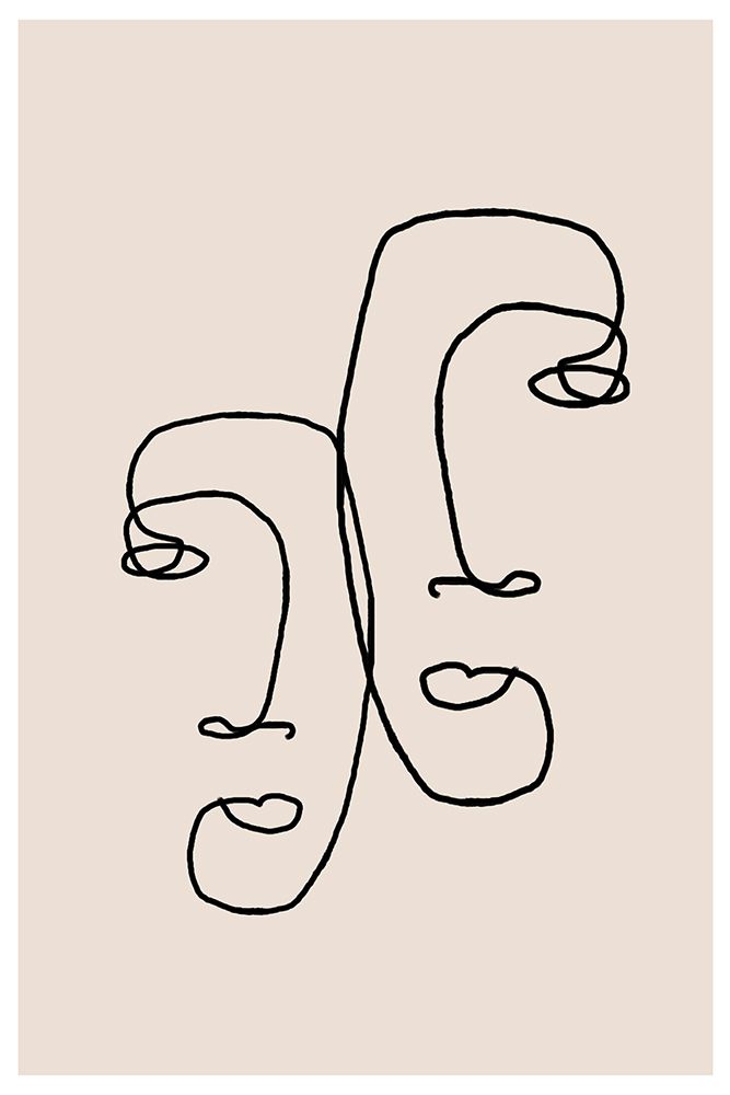 I Look Over At You art print by The Miuus Studio for $57.95 CAD