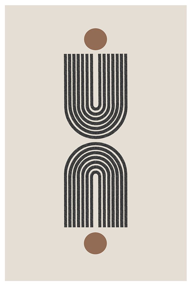 Retro Balance Composition art print by The Miuus Studio for $57.95 CAD