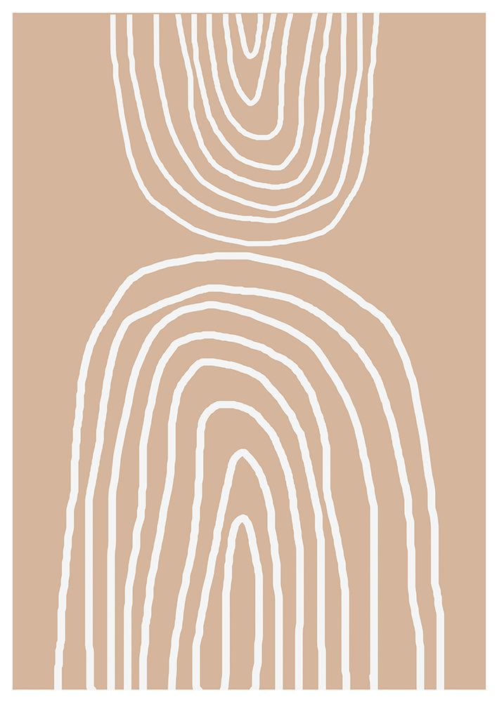 Rainbow Line Art art print by The Miuus Studio for $57.95 CAD