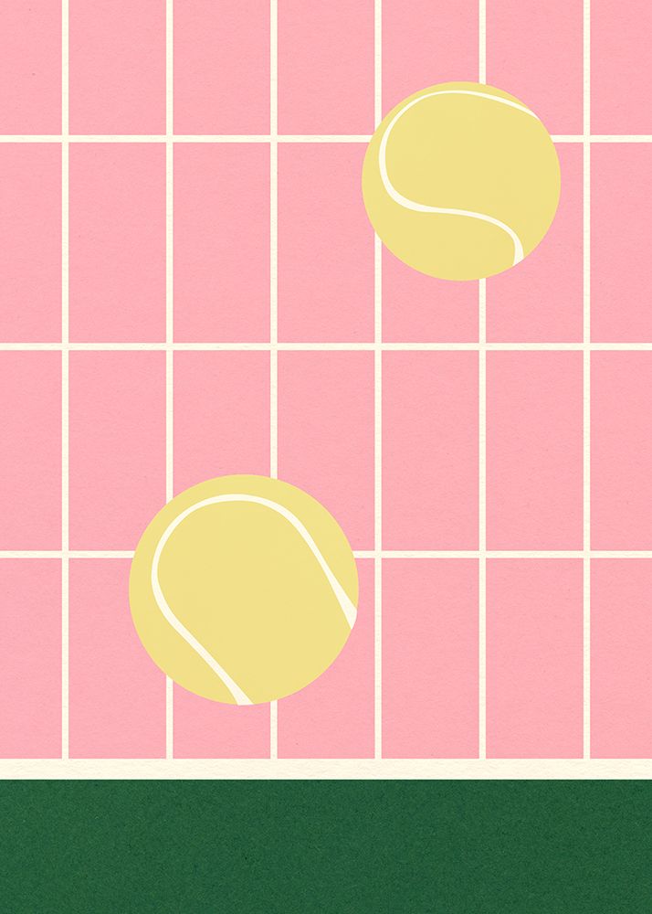 Tennis Kitchen art print by Rosi Feist for $57.95 CAD