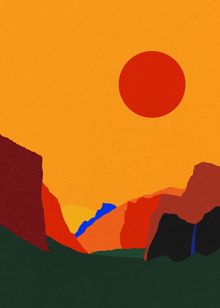 Yosemite Valley 23 art print by Rosi Feist for $57.95 CAD