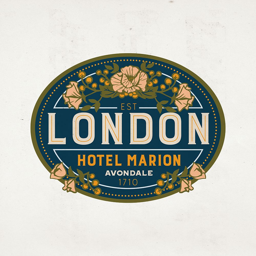 Hotel Marion London Poster art print by The Whiskey Ginger for $57.95 CAD