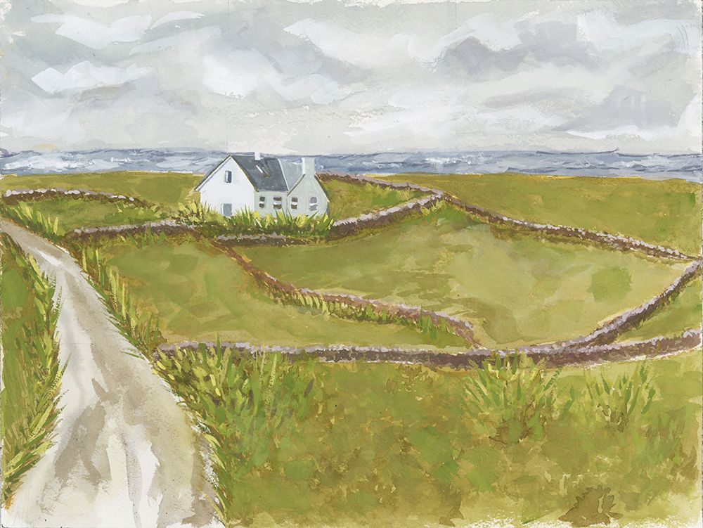 irish Landscape art print by Lucrecia Caporale for $57.95 CAD