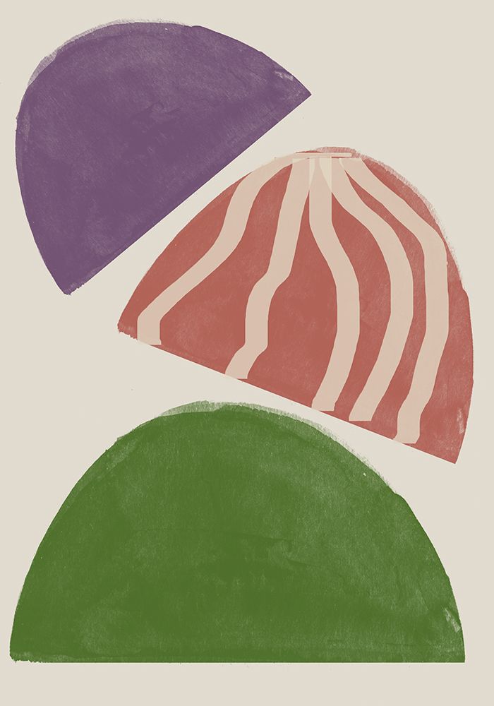 Watercolor modern flowers art print by The Miuus Studio for $57.95 CAD