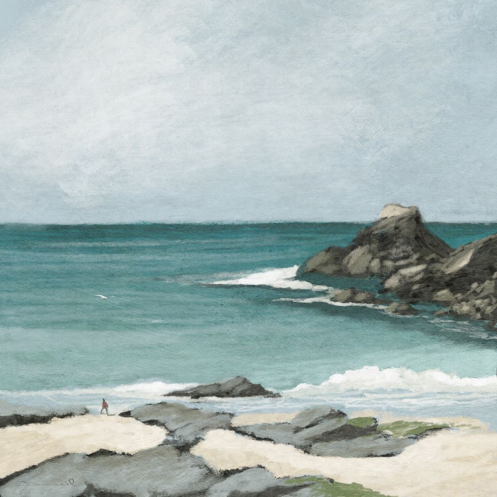 Trevone Bay art print by Dan Hobday for $57.95 CAD
