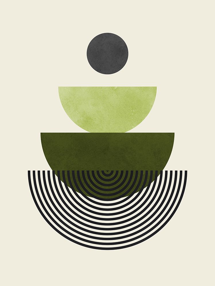 Lines and circles 5 art print by Vitor Costa for $57.95 CAD