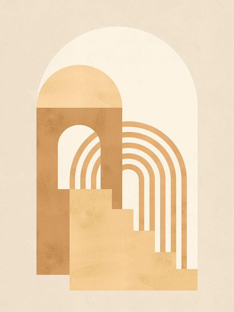 Geometric composition 1 art print by Vitor Costa for $57.95 CAD