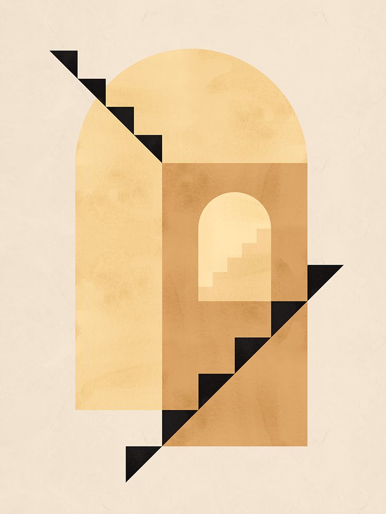 Geometric composition 2 art print by Vitor Costa for $57.95 CAD