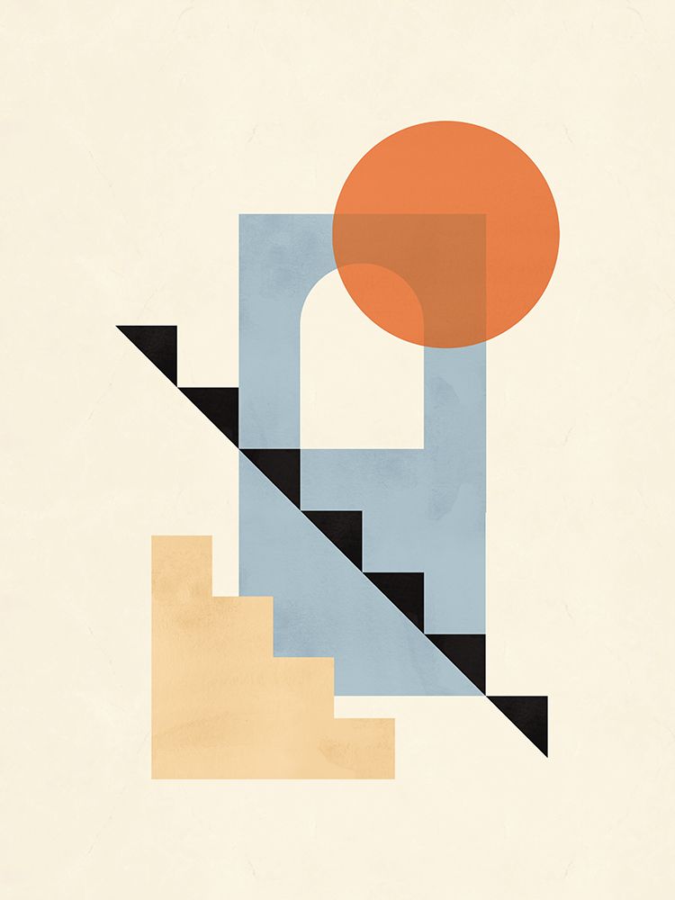 Geometric composition 3 art print by Vitor Costa for $57.95 CAD