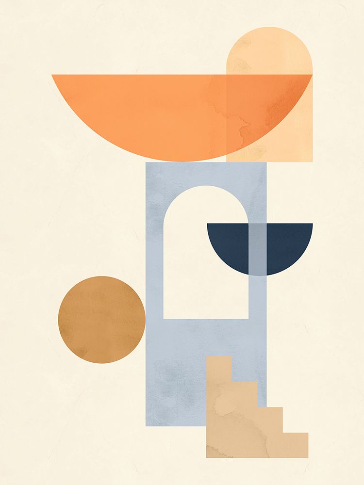 Geometric composition 7 art print by Vitor Costa for $57.95 CAD