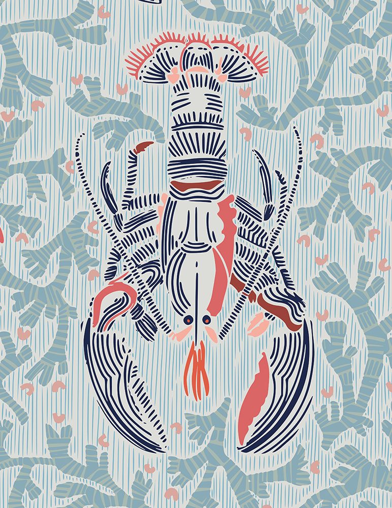 Crustacean Core mint art print by Annick for $57.95 CAD